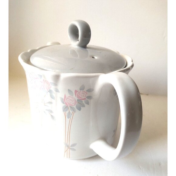 Vintage Sadler Made In England Rose Pattern 4 Cup Teapot 1950's - Picture 5 of 12